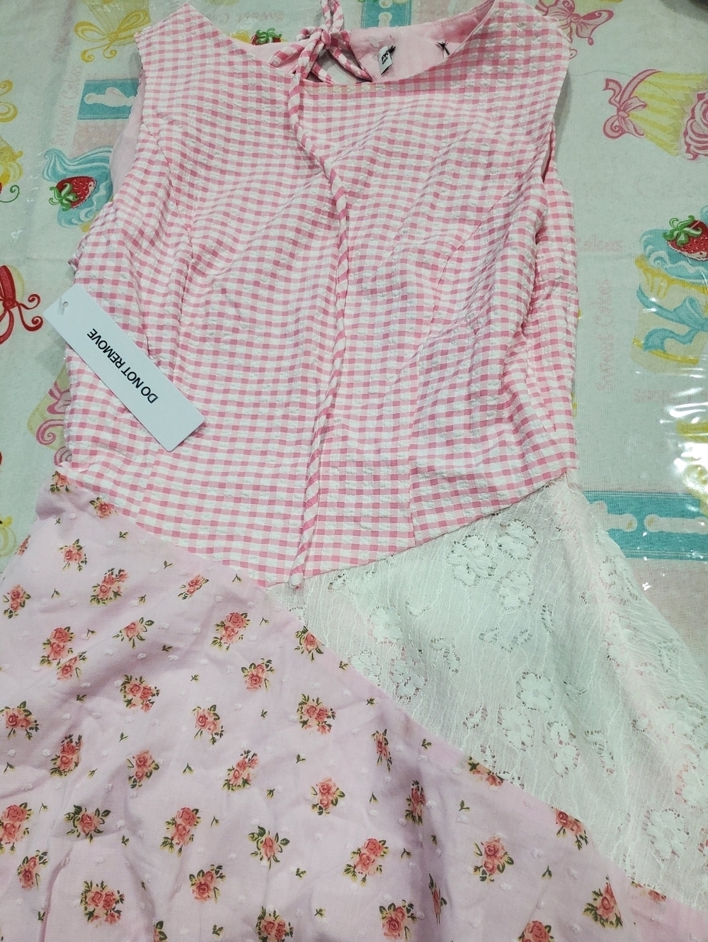 Princess Polly Pink Sleeveless Fit and Flare Mini Dress Size 4 - Picture 11 of 12